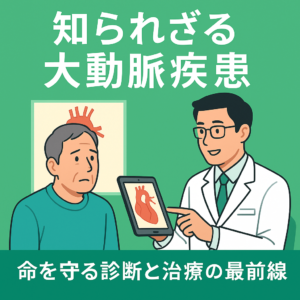 知られざる「大動脈疾患」──命を守るために知っておきたい診断と治療の最前線