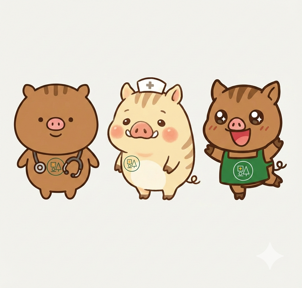 【福本医院】公式キャラクターのご紹介！